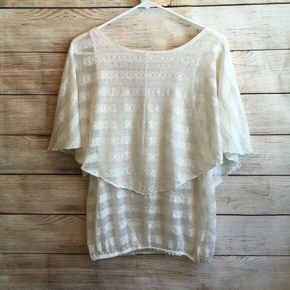 FREE PEOPLE TOP IN CREAM‎ - Picture 6 of 6